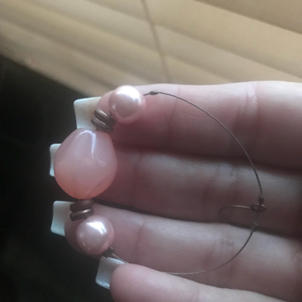 Very pretty pink earrings